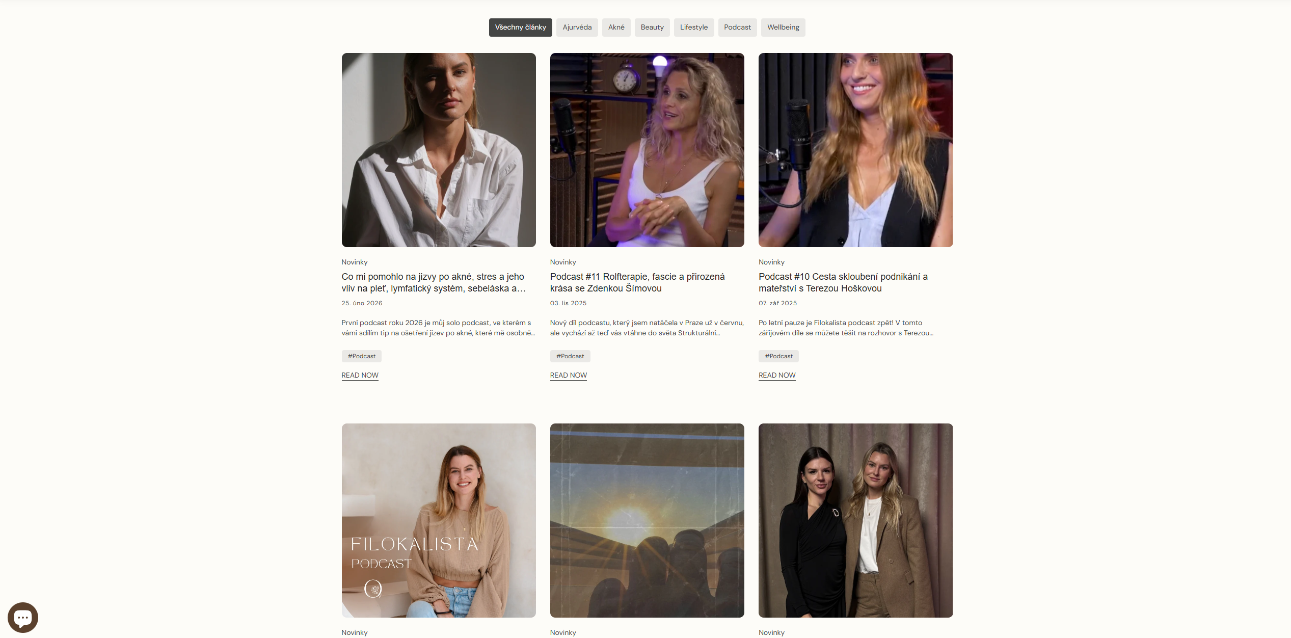 Blog Inspirace s podcasty a články