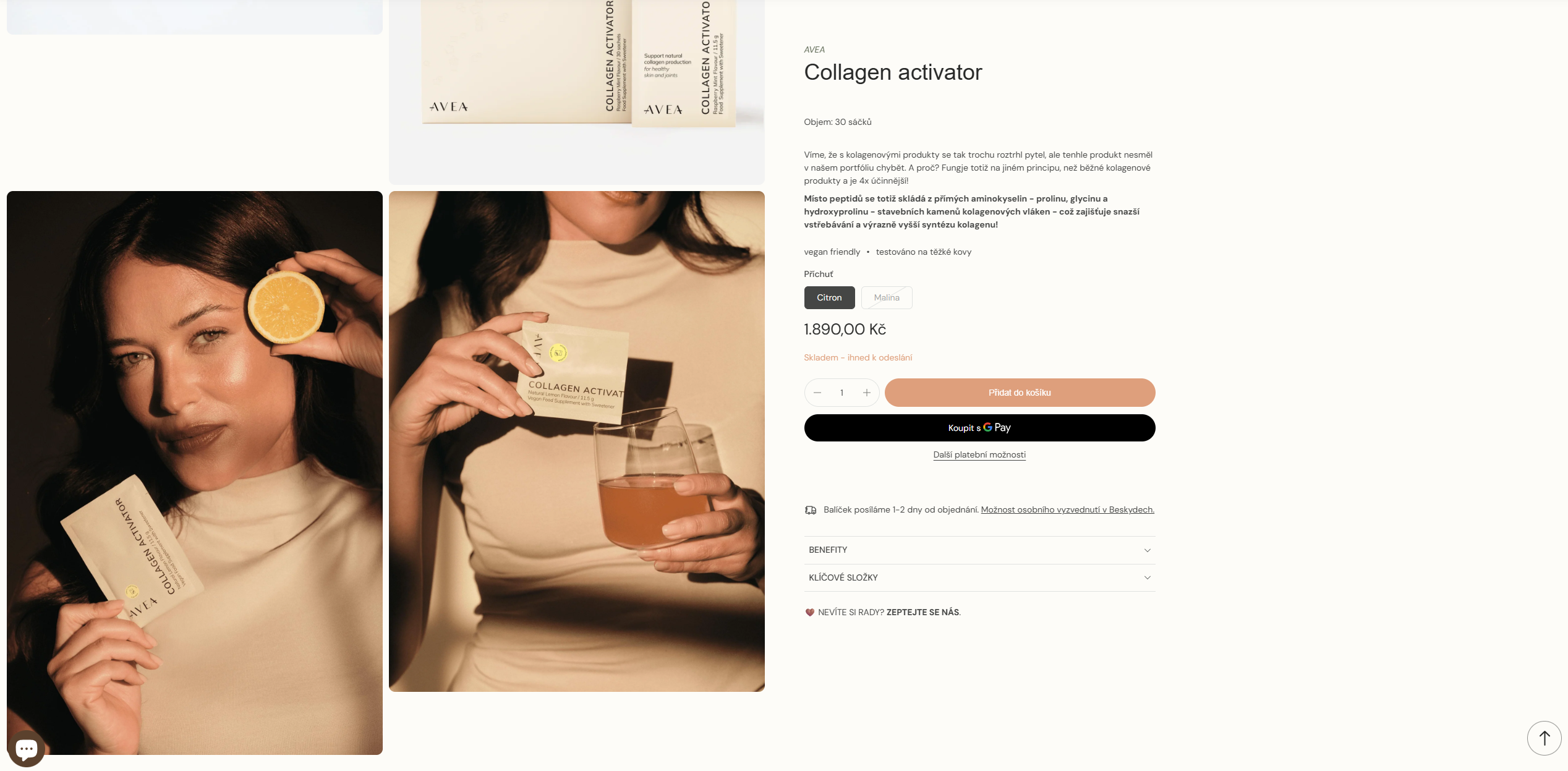 Detail produktu Collagen Activator